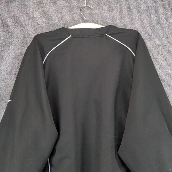 Nike Team Kankakee Golf Jacket Men's XL Long Sleeve Black 1/4 Zip Polyester - Picture 7 of 15